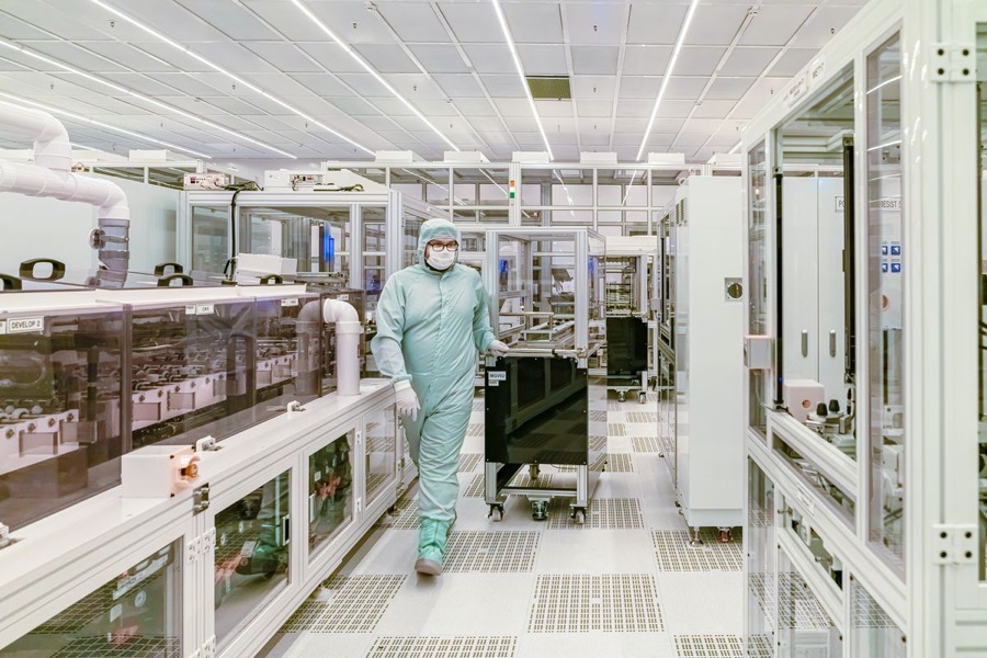 Semiconductors — pneumatic actuator application