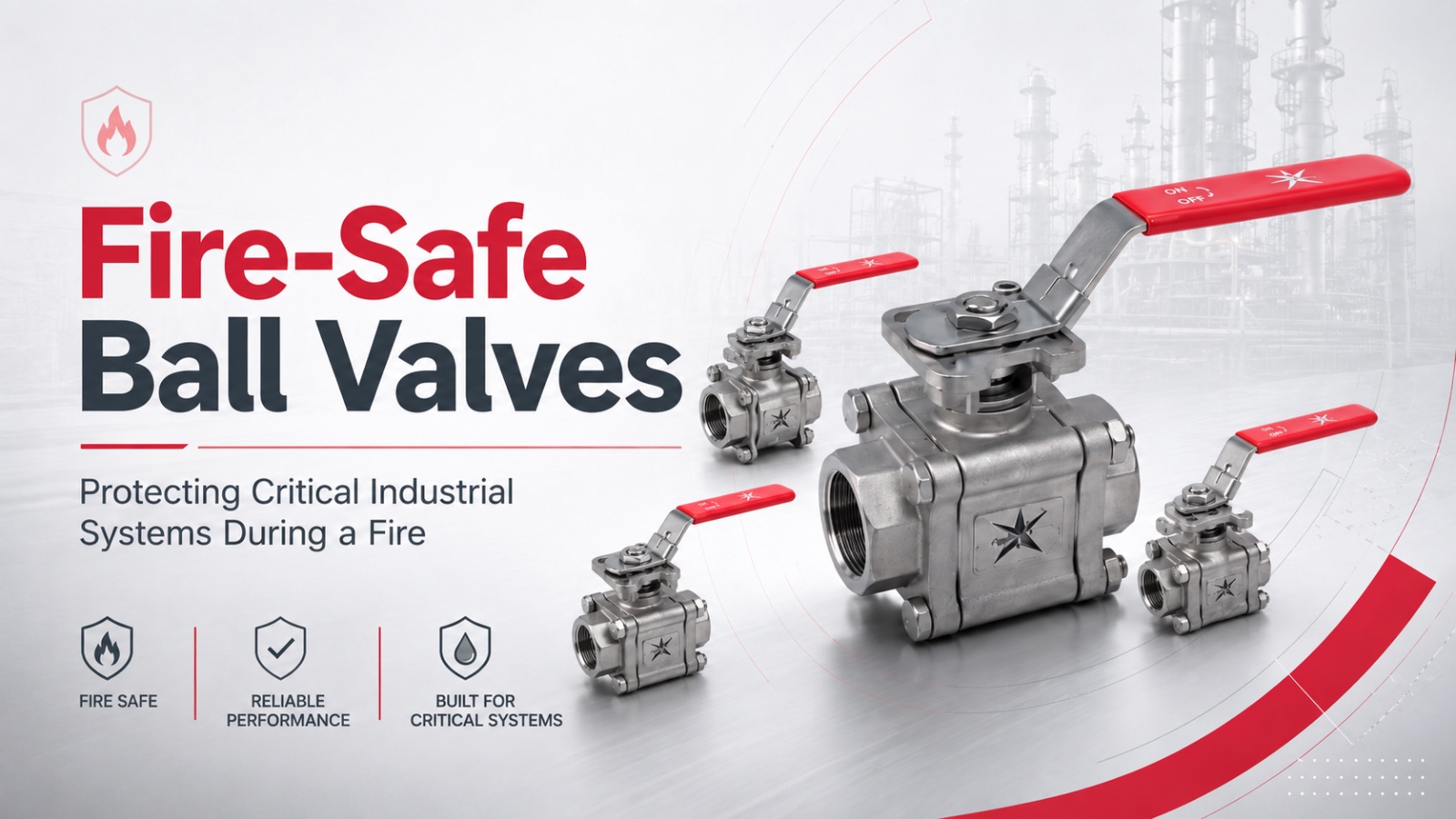 Fire-Safe Ball Valves: Protecting Critical Industrial Systems During a Fire