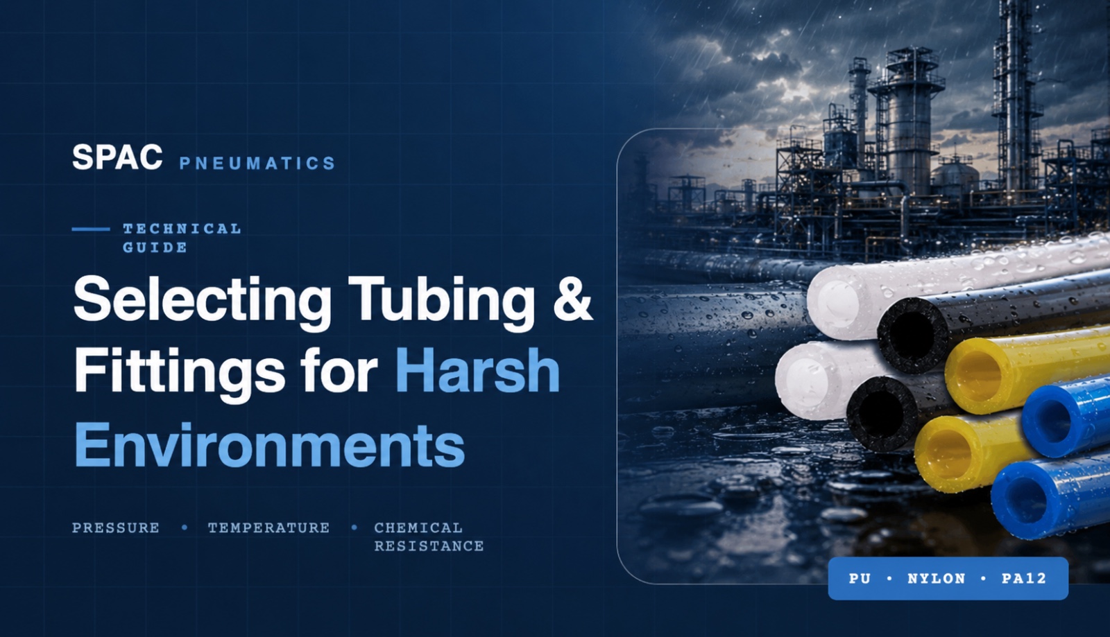 Pneumatic fittings and manifolds for leak-tight, vibration-proof connections