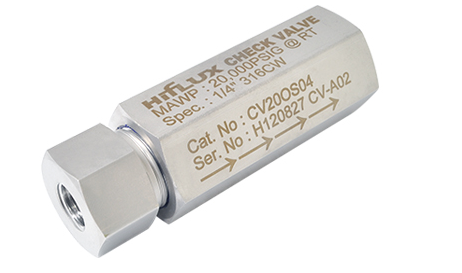 High Pressure Check Valve - Ultra High Pressure