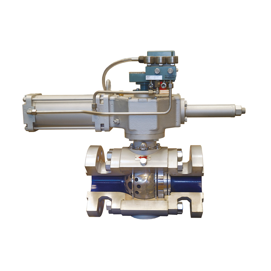 Deltaflux Trunnion Mounted Control Ball Valve